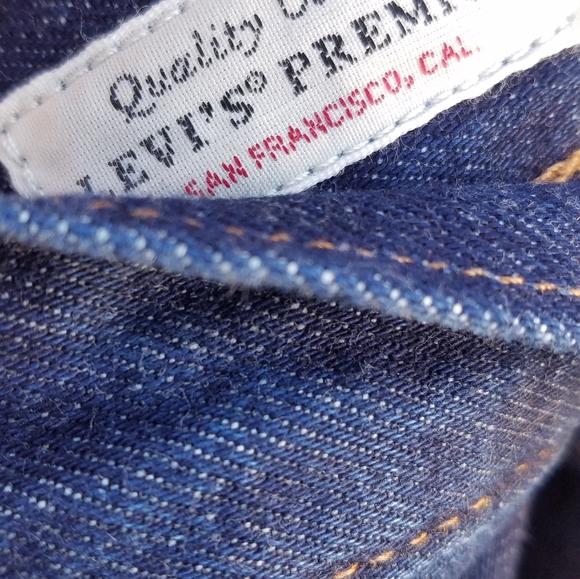 Levi's Ribcage Straight Selvedge 29,30x32 Jea… - Picture 5 of 6